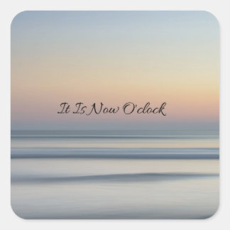 Aktueller Erinnerung-Aufkleber Quadratischer Aufkleber