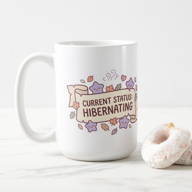 Aktueller Status: Überwinternde gemütliche Gamerta Kaffeetasse (Mit Donut)