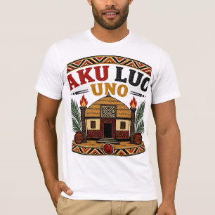 Aku Luo Uno Igbo-Sprichwort-T-Shirt - Reichtum keh T-Shirt