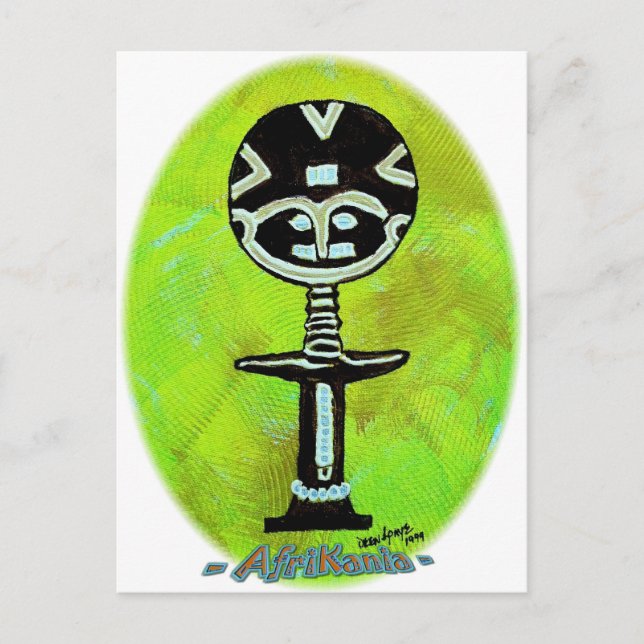 Akuaba (Ghana) Postkarte (Vorderseite)