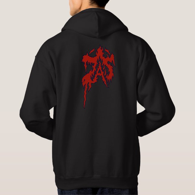 Akumakaze Herren Kapuzenpullover Hoodie (Rückseite)