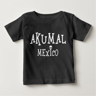 Akumal Mexico Design - Baby Fine Jersey T - Shirt