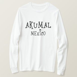 Akumal Mexico Design - Basic Long Sleeve T - Shirt