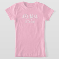 Akumal Mexico Design - Girls' Fine Jersey T - Shir