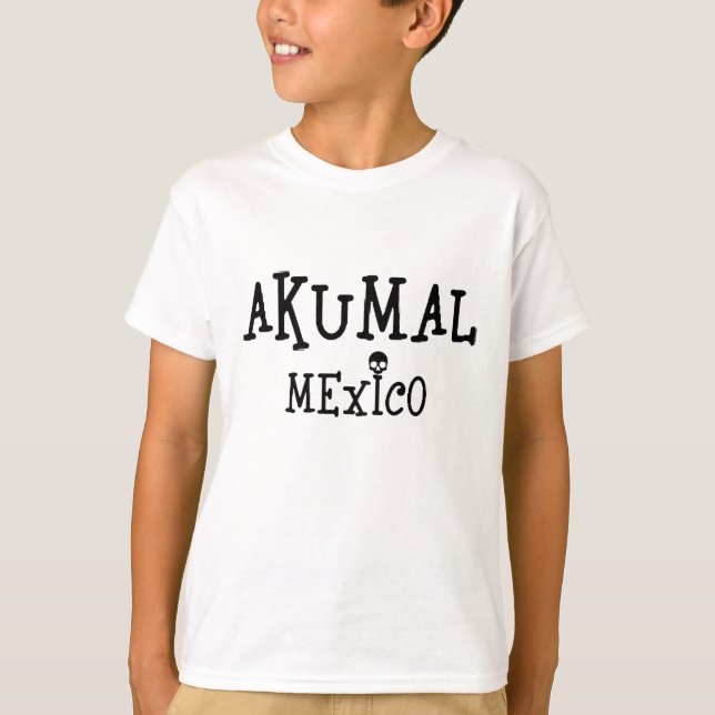 Akumal Mexico Design - Kids' Basic T - Shirt (Vorderseite)
