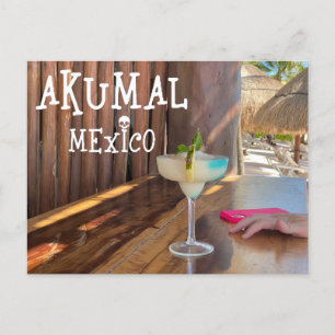 Akumal Mexico Design - Standard Postcard Postkarte