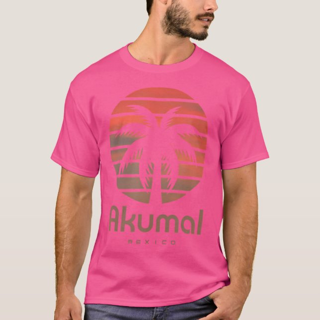 Akumal Mexico T-Shirt (Vorderseite)