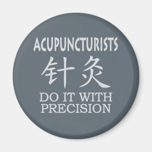 Akupunktur Chinesisches Symbol Magnet