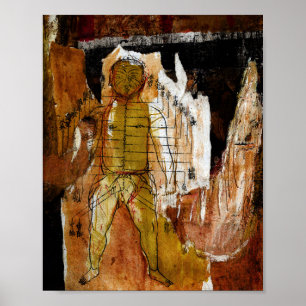 Akupunktur, Collage und Mixed Media Poster