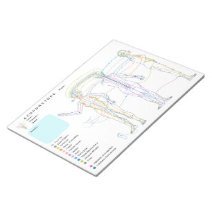 Akupunkturblock, Akupunkturbüro Notizblock