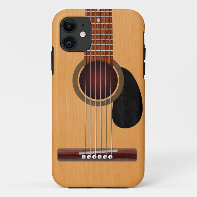 Akustikgitarre Case-Mate iPhone Hülle (Rückseite)