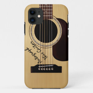 Akustikgitarre-Gewohnheits-Autogramm Case-Mate iPhone Hülle