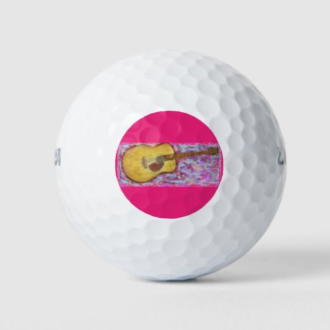 Akustikgitarre Golfball (Vorderseite)