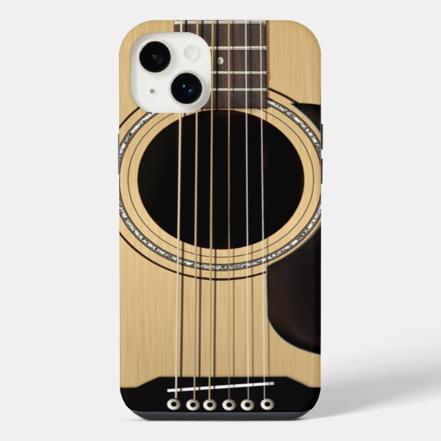 Akustikgitarre iPhone Hülle (Rückseite)