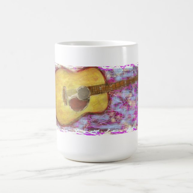 Akustikgitarre Kaffeetasse (Mittel)