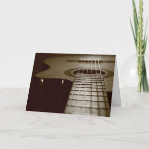 Akustikgitarre Karte