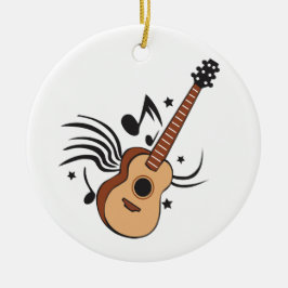 Akustikgitarre Keramik Ornament
