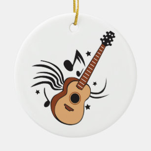 Akustikgitarre Keramik Ornament