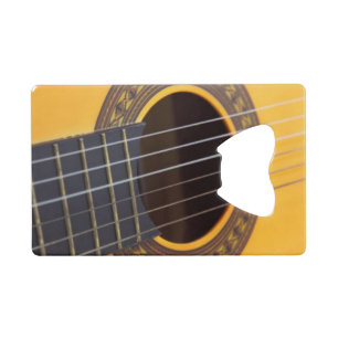 Akustikgitarre Kreditkarten Flaschenöffner