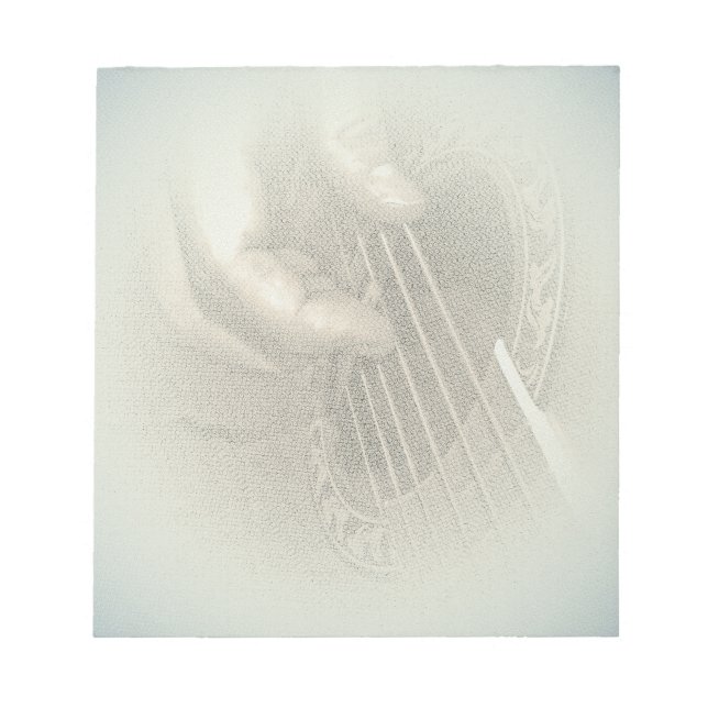Akustikgitarre Notizblock (Vorderseite)