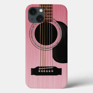 Akustikgitarre Pink Rose Case-Mate iPhone Hülle