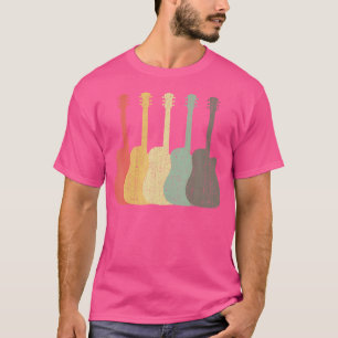 Akustikgitarre Retro Vintage Gitarre Shirt