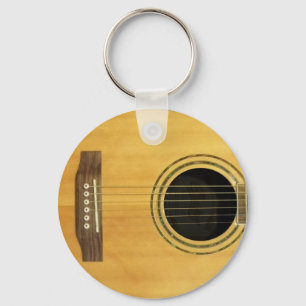 Akustikgitarre Schlüsselanhänger