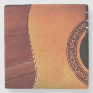 Akustikgitarre Steinuntersetzer