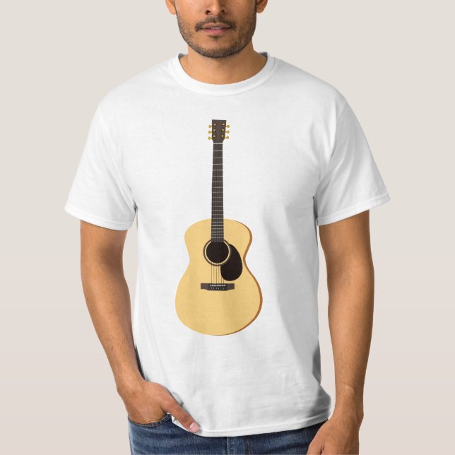 Akustikgitarre-T - Shirt (Vorderseite)
