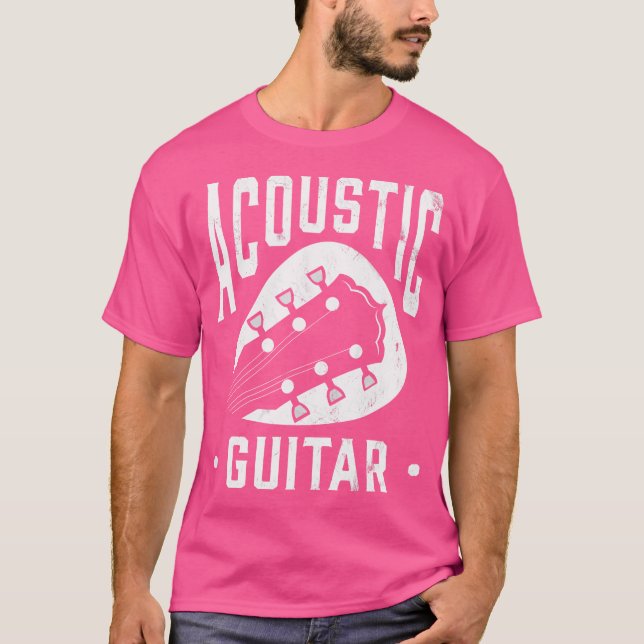 Akustikgitarre T-Shirt (Vorderseite)