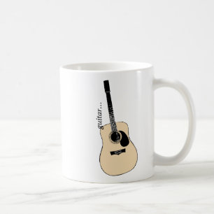 Akustikgitarre-Tasse Kaffeetasse