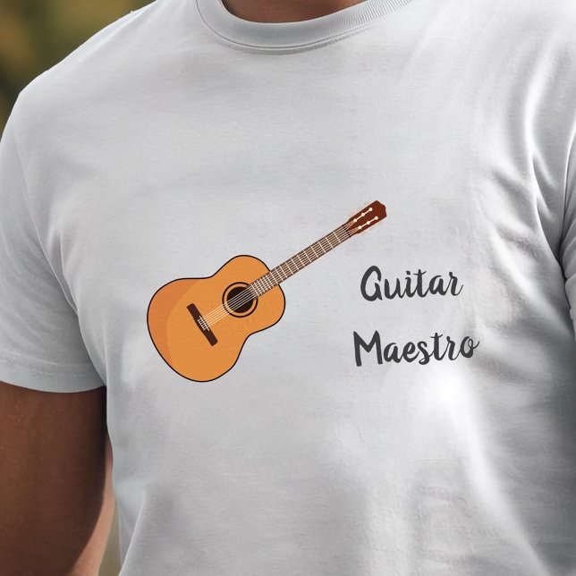 Akustikgitarre Tri-Blend Shirt (Acoustic Guitar T-Shirt)