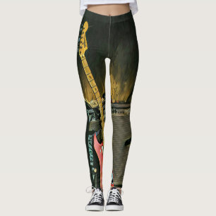 Akustikgitarrist Leggings