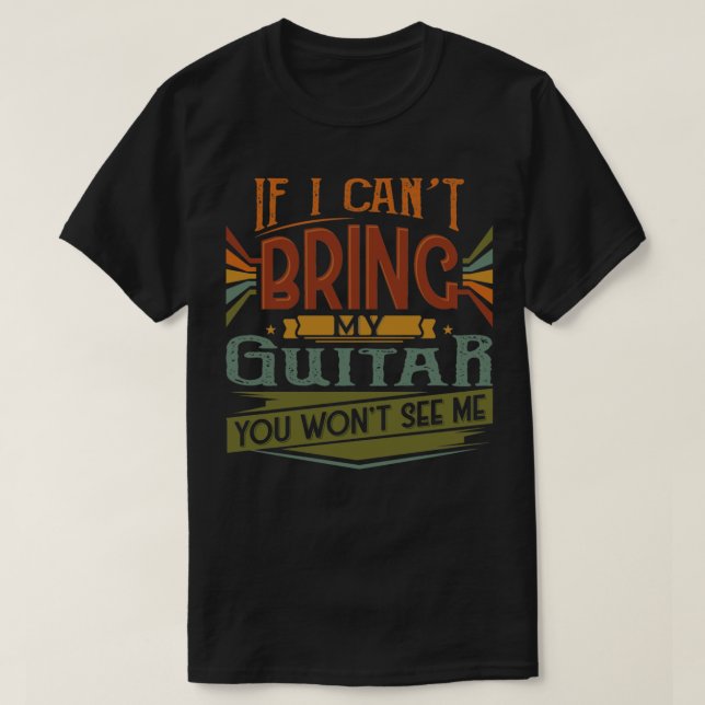 Akustikgitarrist Musical Instrumentator T-Shirt (Design vorne)