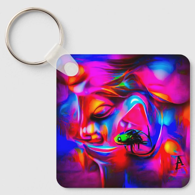 Akustikophobie 2 schlüsselanhänger (Vorderseite)