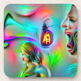 Akustikophobie Getränkeuntersetzer