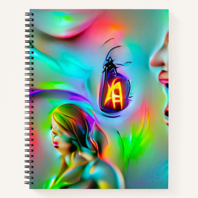 Akustikophobie Notizbuch (Vorderseite)