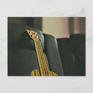 Akustische Bass-Elektrogitarre Geschenk Postkarte