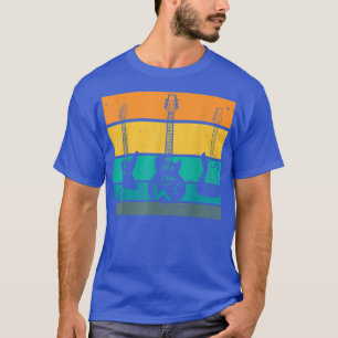Akustische E-Bass-Gitarre Gitarrist Bassist Vi T-Shirt