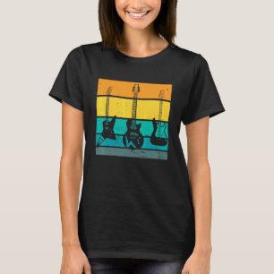 Akustische E-Bass Gitarre Gitarrist Bassist Vi T-Shirt