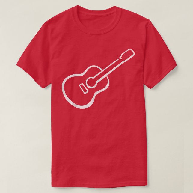 Akustische Gitarre 116 T-Shirt (Design vorne)