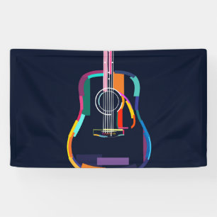 Akustische Gitarre Banner