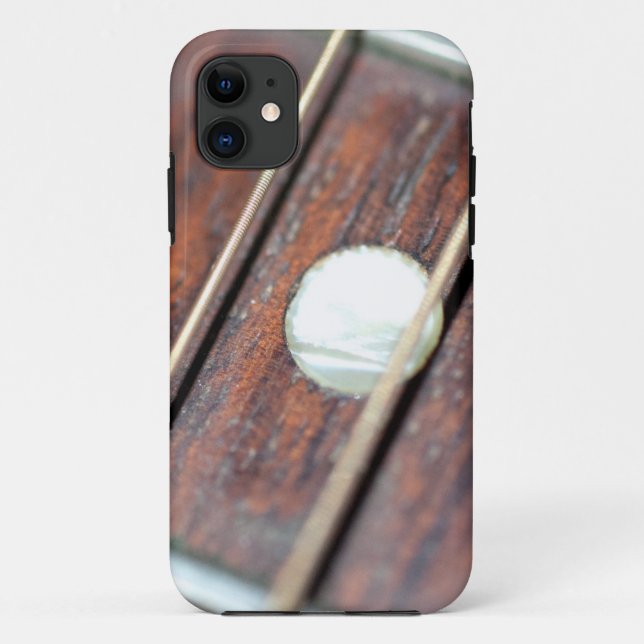 Akustische Gitarre Fret Case-Mate iPhone Case (Rückseite)