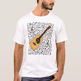 Akustische Gitarre - Gitarrenmusik Gitarrist Musik T-Shirt