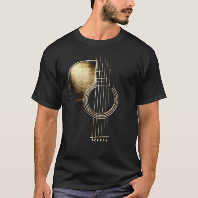 Akustische Gitarre Lite (siehe Beschreibung) Esse T-Shirt (Vorderseite)