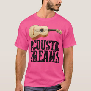 Akustische Gitarre Musiker Gitarrist Pl T-Shirt