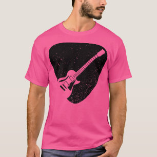 Akustische Gitarre PickElectric Gitarrist Musiker T-Shirt
