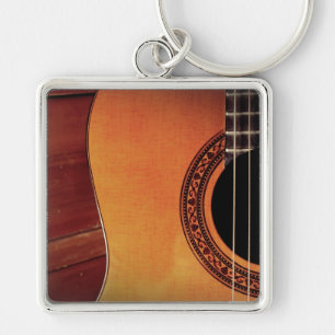 Akustische Gitarre Schlüsselanhänger