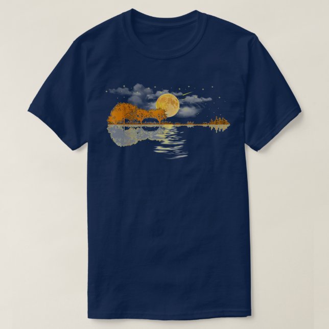 Akustische Gitarre Spieler Geburtstagsgeschenk T-Shirt (Design vorne)