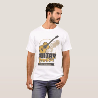 Akustische Gitarre-T - Shirt mit benutzerdefiniert